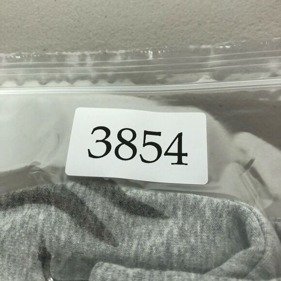 Athleta Girl Sweatshirt Size Large Gray Crossover‎ Furry Interior Zipper Pockets - Picture 10 of 11